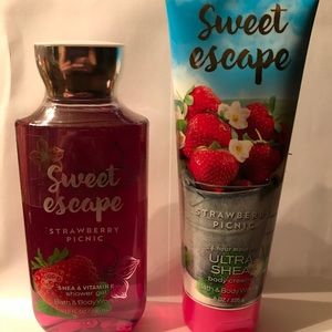 BBW Sweet Escape - Strawberry picnic set